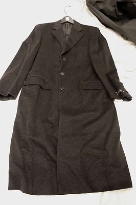 Ermenegildo Zegna men's pure cashmere coat, Dark Gray, MRSP$3500, Made In Italy - Image 1 of 4