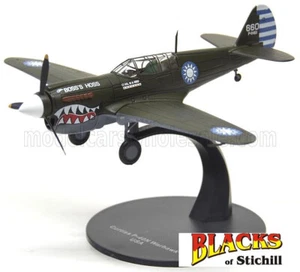 Edicola Aviation Curtiss Warhawk P40N 1938 USAF US Air Force Modell Maßstab 1:72 - Bild 1 von 2