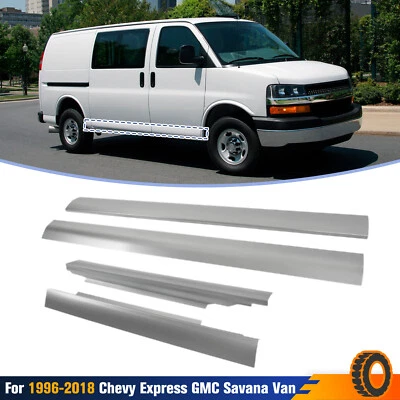 Panel basculante antideslizante para camioneta Chevy Express GMC Savana 1996-2018 ambos lados NUEVO Foto 1 de 4