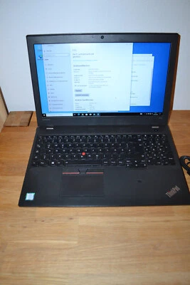 Notebook Lenovo Thinkpad P50S I7, 16GB RAM, 120GB SSD, Win10-voll funktionsfähig - Bild 1 von 4