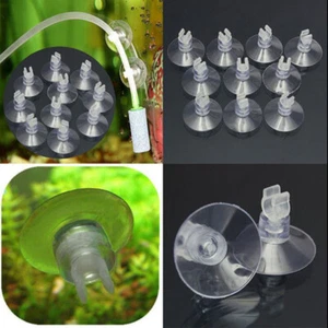 10* Aquarium fish tank suction cup sucker holders for air line tube hose p ZC - Picture 1 of 11