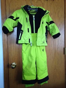 Spyder Brand Ski Jacket And Bibs Youth Size - Picture 1 of 12