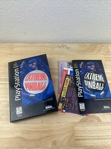 Extreme Pinball (Sony PlayStation 1, 1996) Caja Larga Completa con Manual - Imagen 1 de 5