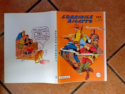 TEX GIGANTE 1/29 PIACENTINI N.6-L'ORRIBILE RICATTO- COPERTINA DA TAGLIARE  Foto 1 de 2