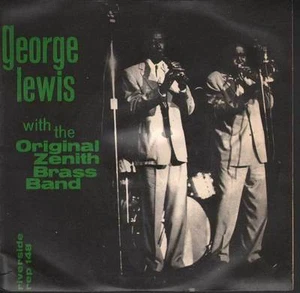 George Lewis With Original Zenith Brass B Vinyl EP 7" Shake It And Break New - Picture 1 of 1