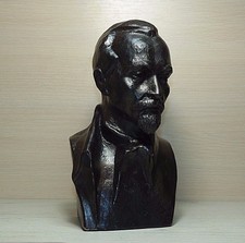 Large DZERZHINSKY KGB SOVIET copper alloys bust statue COMMUNIST 