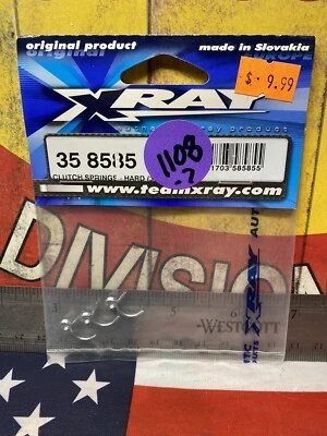 XRAY 35-8585 CLUTCH SPRINGS: Hard x 3pc. ~NEW~ USA SHIPPED - Изображение 1 из 3
