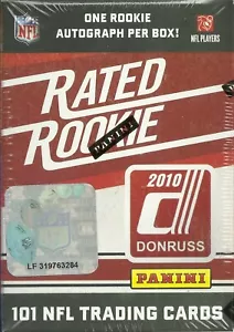 2010 Donruss Rated Rookies FB Set Tebow Rob Gronkowski Rookie Cards 1 Autograph - Picture 1 of 4