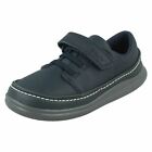 Infant Boys Clarks Casual Hook & Loop Leather & Synthetic Shoes Crest Aero