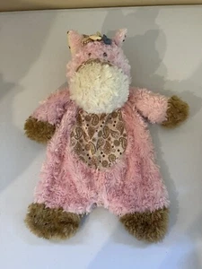 Manta de Seguridad BL44 Baby Ganz Rosa Pequeña Occidental Plana a Pat Peluche Caballo Amoroso - Imagen 1 de 3