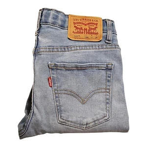 Levis 511 Elastic Adjustable waist Jeans Size 14R - Picture 1 of 12