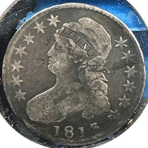 1813 50C Capped Bust Half Dollar (74887) Cover