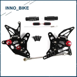 Rearsets Footrest For Suzuki SV650 SV650S SV650X 2016 - 2023 Rear Set Foot Pegs - Picture 1 of 6