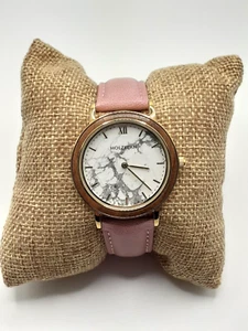 Holzkern Damen Armbanduhr Blomen (Walnuss/Marmor) Neuwertig AUSVERKAUFT - Bild 1 von 9