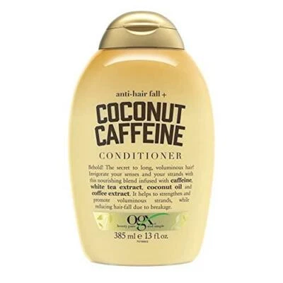 OGX Anti-Hair Fall + Coconut Caffeine Strengthening Conditioner with Caffeine, - Image 1 of 4