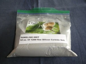 Rock Tumbling Grit -12 ounces of 1200 Silicon Carbide   - Picture 1 of 1
