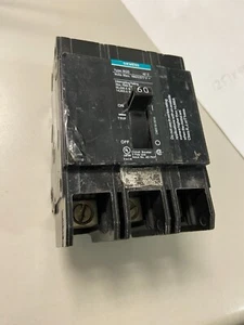 Siemens BQD360, 3 polos 40 amperios, disyuntor 480V atornillado, 60A BQD BONITO - Imagen 1 de 3