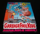 1986 Topps gpk GARBAGE PAIL KIDS #6 Original Retail Display box POSTER wow!