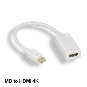 Adaptador pasivo KNTK Mini Displayport 1.2 a HDMI 1.4 4K para pantalla PC MAC TV - Imagen 1 de 2
