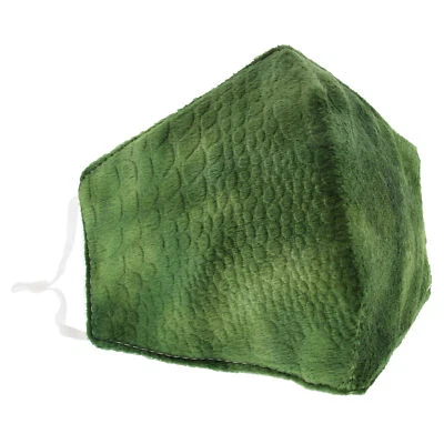 Cool Two Tone Reptile Soft Fabric Print Cotton Face Mask/ Cover - Image 1 of 2