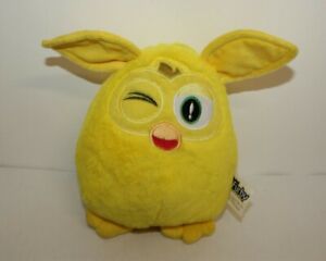 Furby A Mind Of It's Own Plush Toy 8.5" 2014 Hasbro Yellow Furby