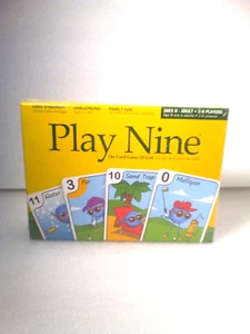 New Sealed Play Nine The Card Game of Golf Best Card Games for Families Strategy - Picture 1 of 2