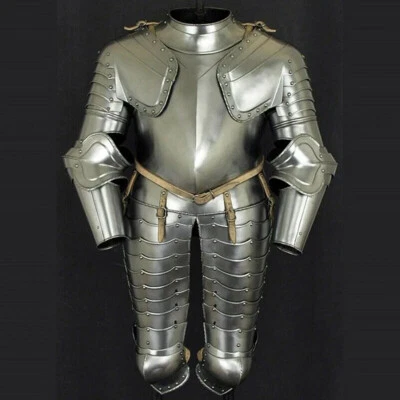 Cuirassier Half Armour Suit 17th Century replica Crusader Larp Knight Armor Suit - Image 1 of 4