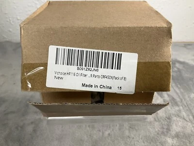 8 Pack Oil Filter for Honda  CRF450R CRF450X CRF450Rx CRF450Rwe 2002 03 04-2020 - Image 1 of 4