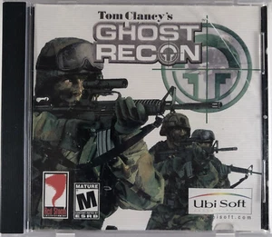 PC Juego Tom Clancy's Ghost Recon (PC, 2001) PC Videojuego Ubisoft CD - Imagen 1 de 8