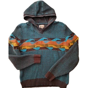 Territory Ahead Hoodie Pullover Sweater Men's Large Surf's Up Multicolor - Picture 1 of 7