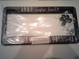 2 Taylor Swift License Plate Covers 1989 New in Package - Picture 1 of 3