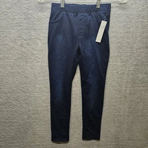 Jumping Beans Girls Sz 8 x 23 Inseam Elastic Waist Dark Wash Jegging Blue New - Picture 1 of 10