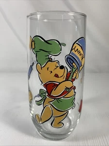 Disney Winnie The Pooh What's Cooking Anchor Hocking 16 Oz. Drinking Glass - Picture 1 of 7