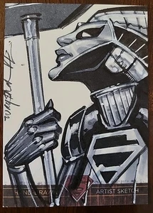 Cryptozoic DC Comics Superman the Legend Sketch Card By Jonathan Wayshak Way$hak - Picture 1 of 2