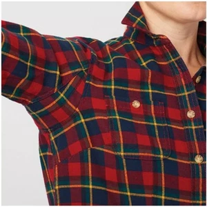 Neu mit Etikett Duluth Free Swingin rot kariertes Flanellhemd Reichweite Zwickel Bi-Swing Back XL   - Bild 1 von 10