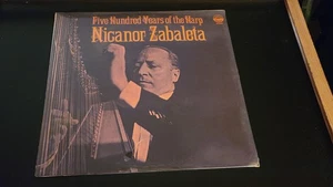 Nicanor Zabaleta    Five Hundred Years Of The Harp   Viny  LP  1978 (NEW SEALED) - Picture 1 of 2