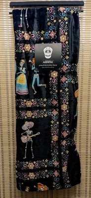 Day of the Dead Blanket Microvelour Halloween Fleece Throw 50"x70" Festival NWT - Image 1 of 4