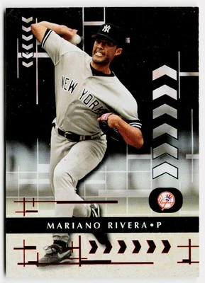 2001 年季后赛绝对纪念品马里亚诺·里维拉 #129 - 纽约洋基队 — 第 1/2 张图片