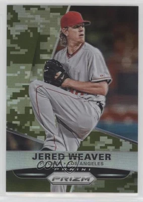 Panini Prizm Camo Prizm 2015/199 Jered Weaver #83 Foto 1 de 2
