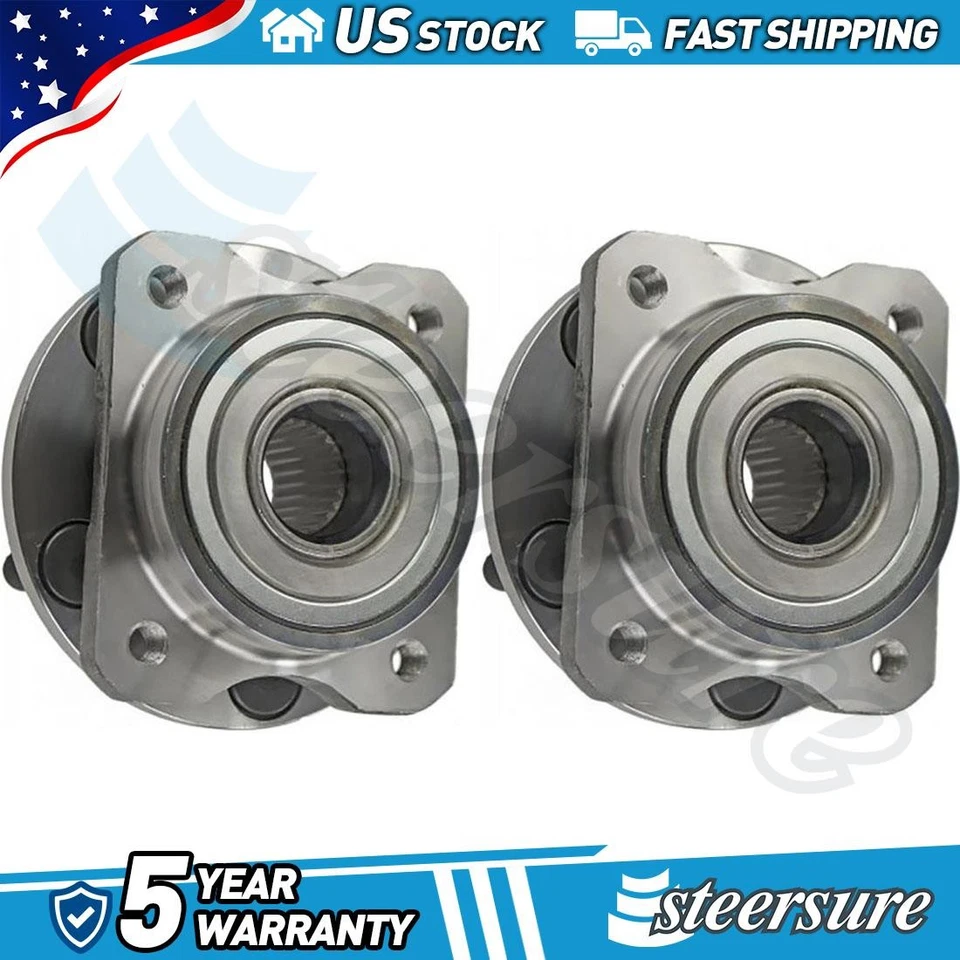 Conjunto de cojinete y buje de rueda delantera para Dodge Caravan 1996-2000 Foto 1 de 4