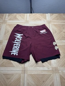 Marvel Wolverine Hero Elite Series RARE Shorts Darc Sport Men’s See Description - Picture 1 of 12
