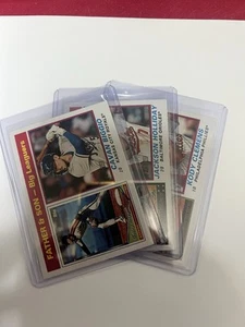 2025 TOPPS HERITAGE FATHER &SON 3 Card Lot - Picture 1 of 7