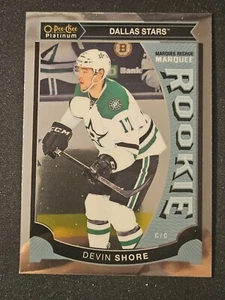 15-16 OPC Platinum Devin Shore Marquee Rookie 🚨🚨🚨 Dallas Stars - Picture 1 of 2