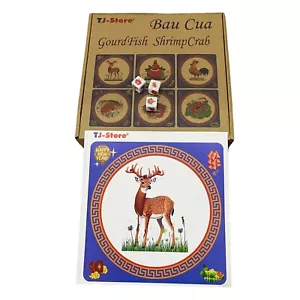 Granchio gamberetti pesce zucca. bau cua ca cop - Gioco di Ancoraggio - Chuck a Luck Game - Foto 1 di 9