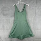Z by Zella Dress Womens Medium Green Crisscross Motion Tank Skort Athletic Wear