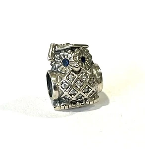 PANDORA Charm Sterling Silver ALE S925 GRADUATE OWL 791502NSB - Bild 1 von 3