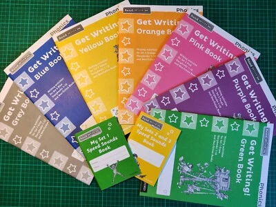Read Write Inc. Phonics: Get Writing! 1-7 Books by M Ruth & My Set1 And 2-3 FULL - Image 1 of 4