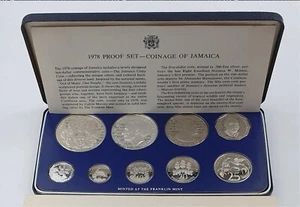 Jamaica 1978 Proof 9 Coin Set - Bild 1 von 4