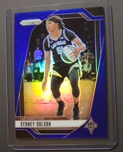 Sydney Colson 2024 Panini Prizm WNBA Basketball Blue 147/199 #73 Las Vegas Aces  - Picture 1 of 2