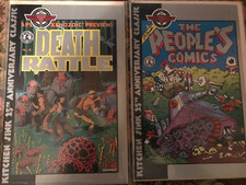 Kitchen Sink 25th Anniversary classic comics Death Rattle and People's